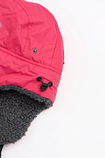 Камчатка шапка-ушанка GRAYLING, фуксия